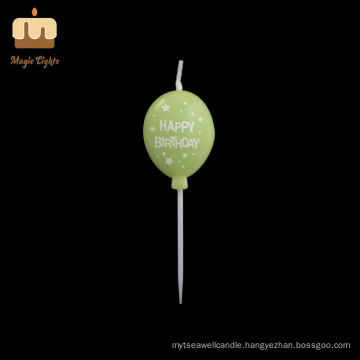 Chinese Smokeless Fancy Balloon Shape Birthday Candle UK